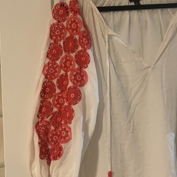 J Crew Eyelet Coverup Beach Tunic Small - Picture 8 of 10